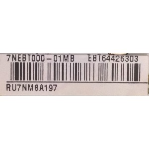 KIT DE TARJETAS PARA TV LG / MAIN EBT64426303 / EAX67476203 / FUENTE EAY64529401 / EAX67189101 / PANEL NC550DGG AAFX3 / MODELO 55UJ6300-UA.AUSYLOR